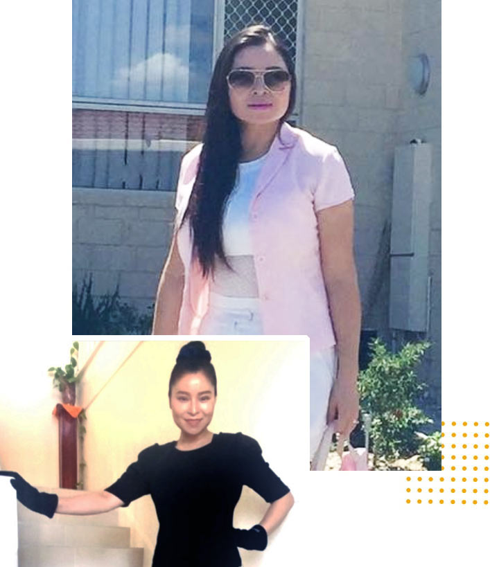 Olivia Zhang, founder of Living Fresh Cleaning